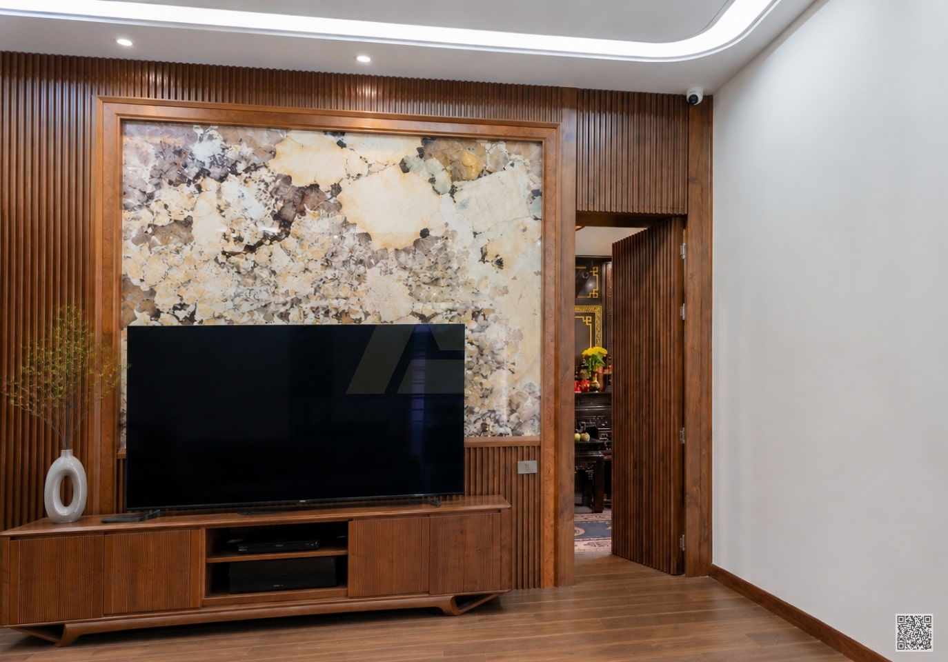 CỬA GỖ ÓC CHÓ CÁNH NAN - OO17