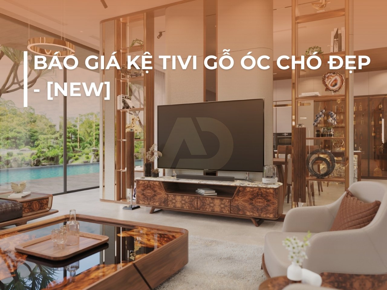 BÁO GIÁ KỆ TIVI GỖ ÓC CHÓ ĐẸP - [NEW 2026]
