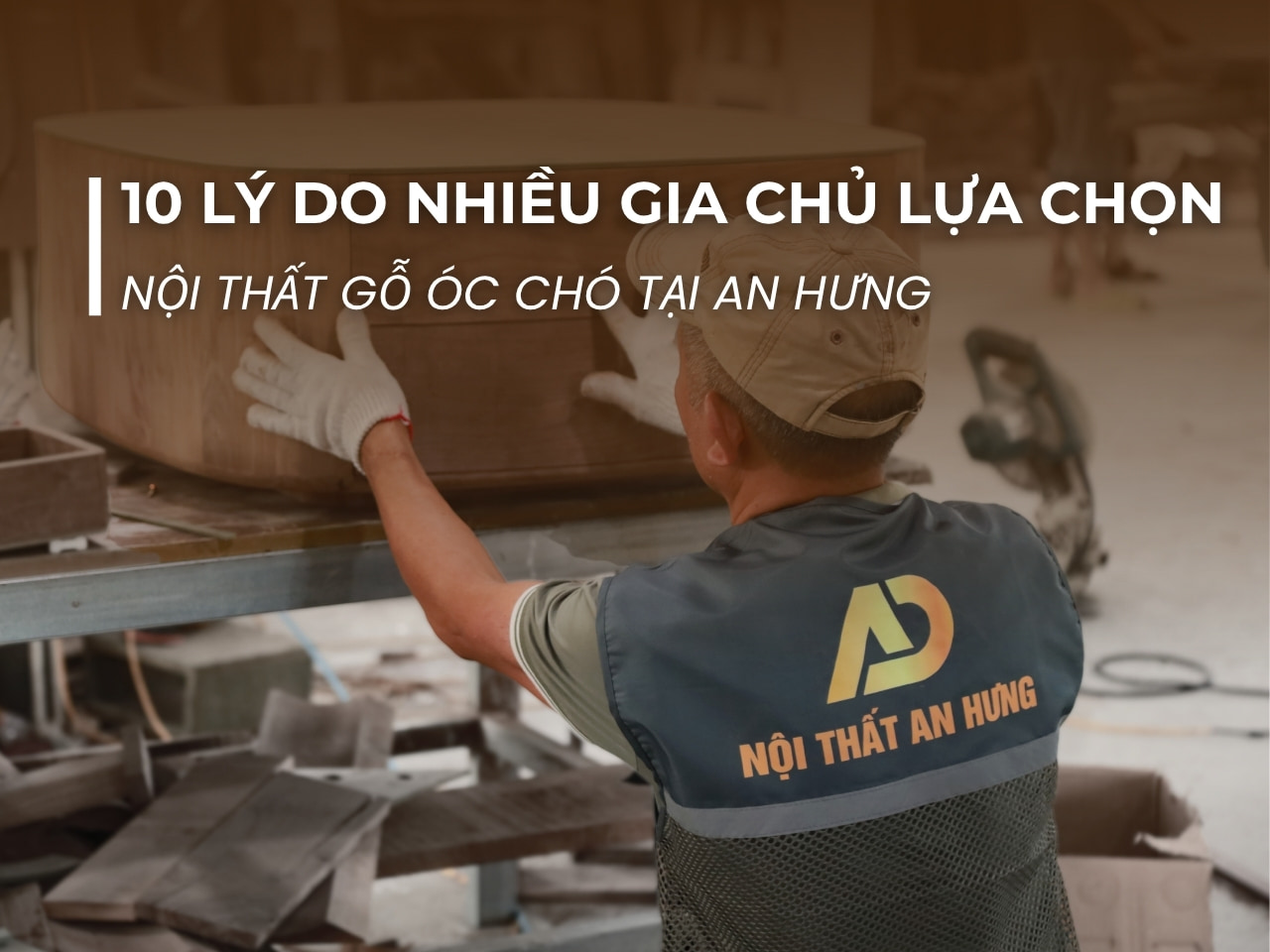 10 LÝ DO NHIỀU GIA CHỦ LỰA CHỌN NỘI THẤT GỖ ÓC CHÓ TẠI AN HƯNG